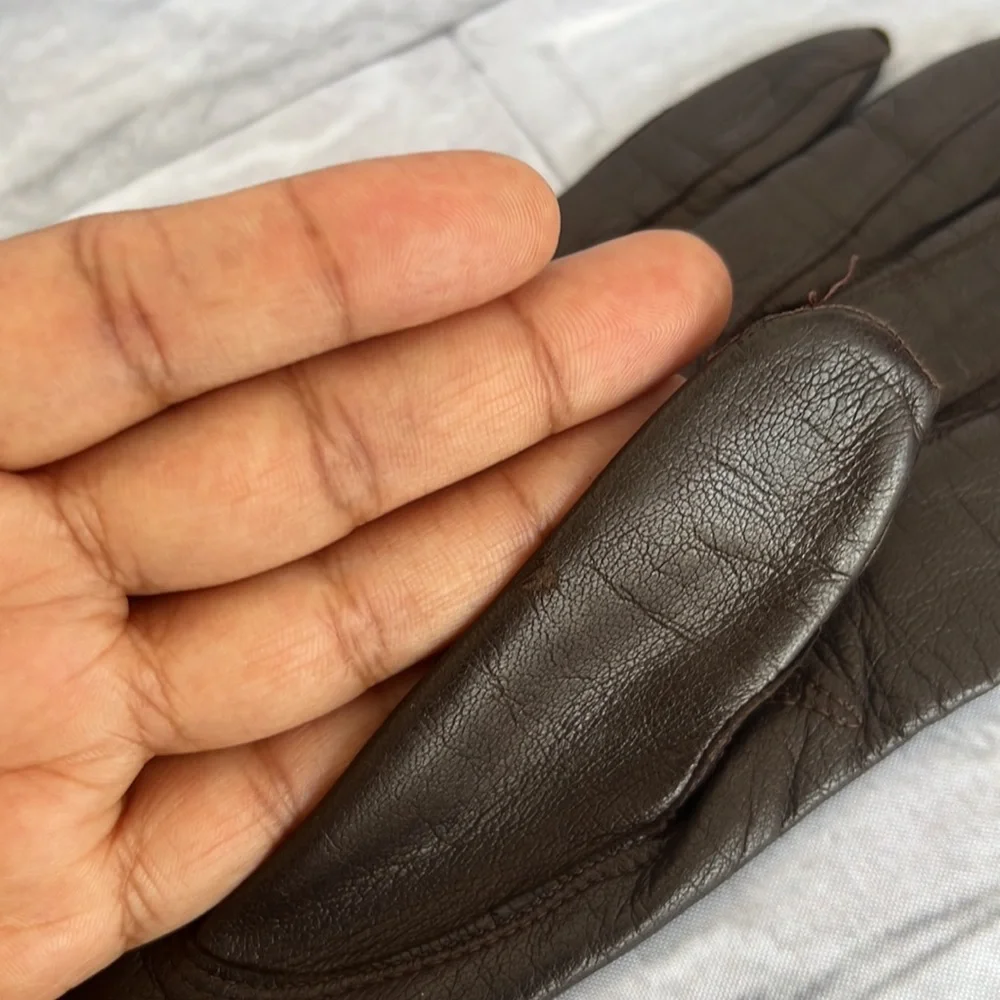 Italian genuine Métis 100% silk lined 6.5 gloves